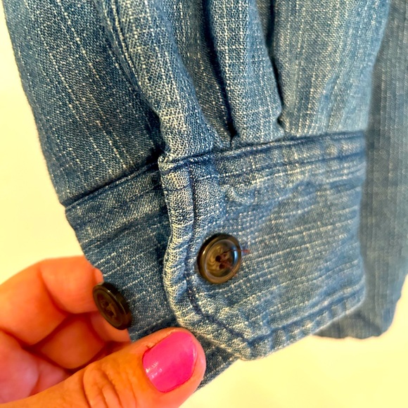 Outdoor Outfitters Denim Stadium Jacket - Picture 5 of 6